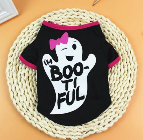 Funny Halloween T-Shirt for small Dogs