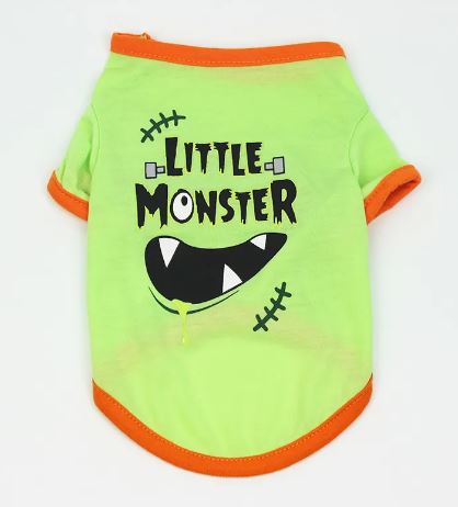Funny Halloween T-Shirt for small Dogs