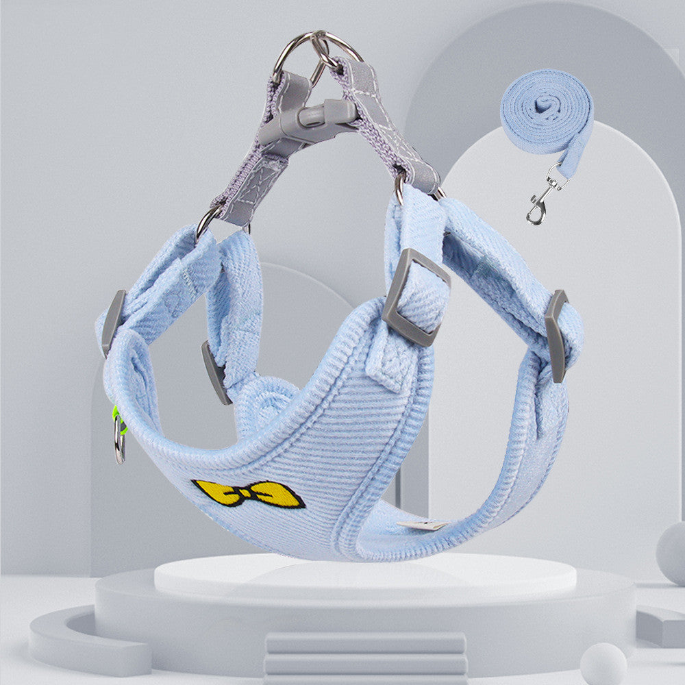 Reflective Chest Harness with bow design