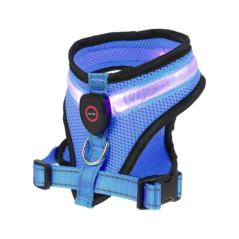 Rechargeable LED Dog Harness