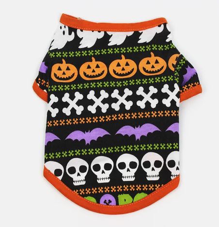 Funny Halloween T-Shirt for small Dogs