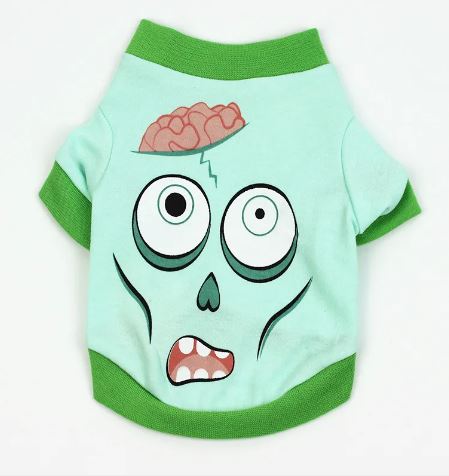 Funny Halloween T-Shirt for small Dogs