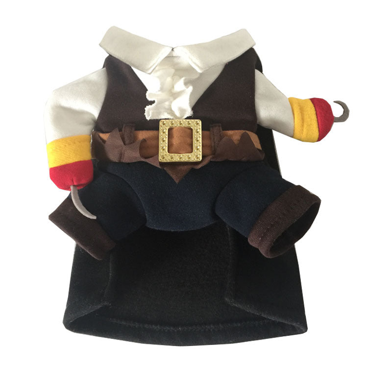 Halloween pirate outfit for pets