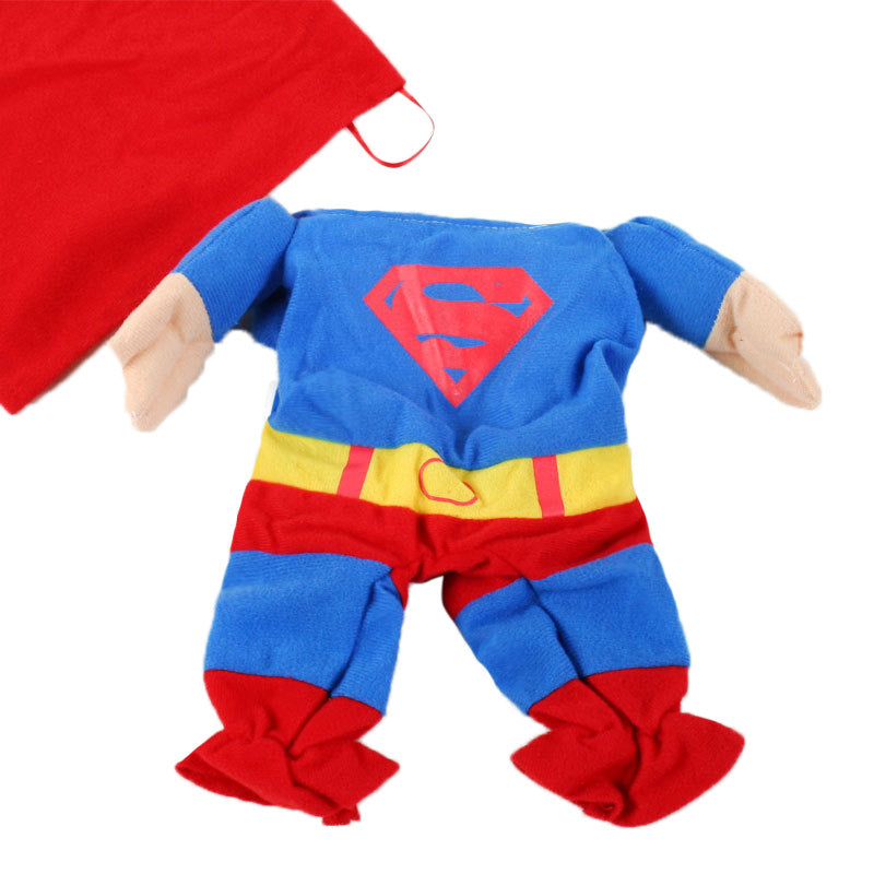 Superman Costume for Small Dogs