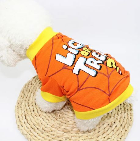 Funny Halloween T-Shirt for small Dogs