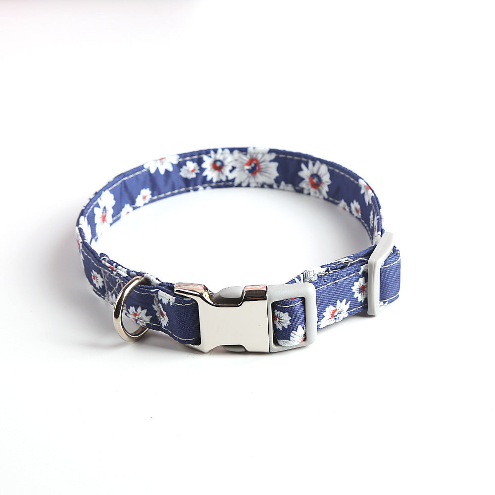 Flower Dog Collar